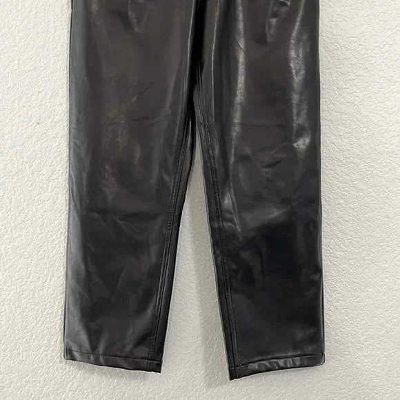 Abercrombie & Fitch Faux Leather Pants - Picture 7 of 15